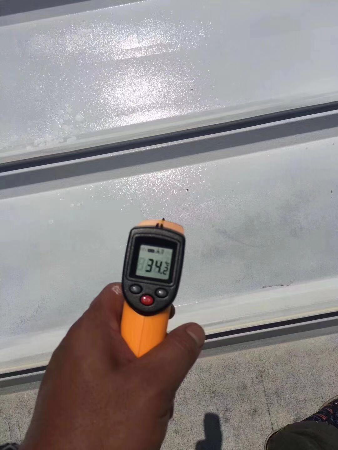 彩钢屋顶隔热效果对比