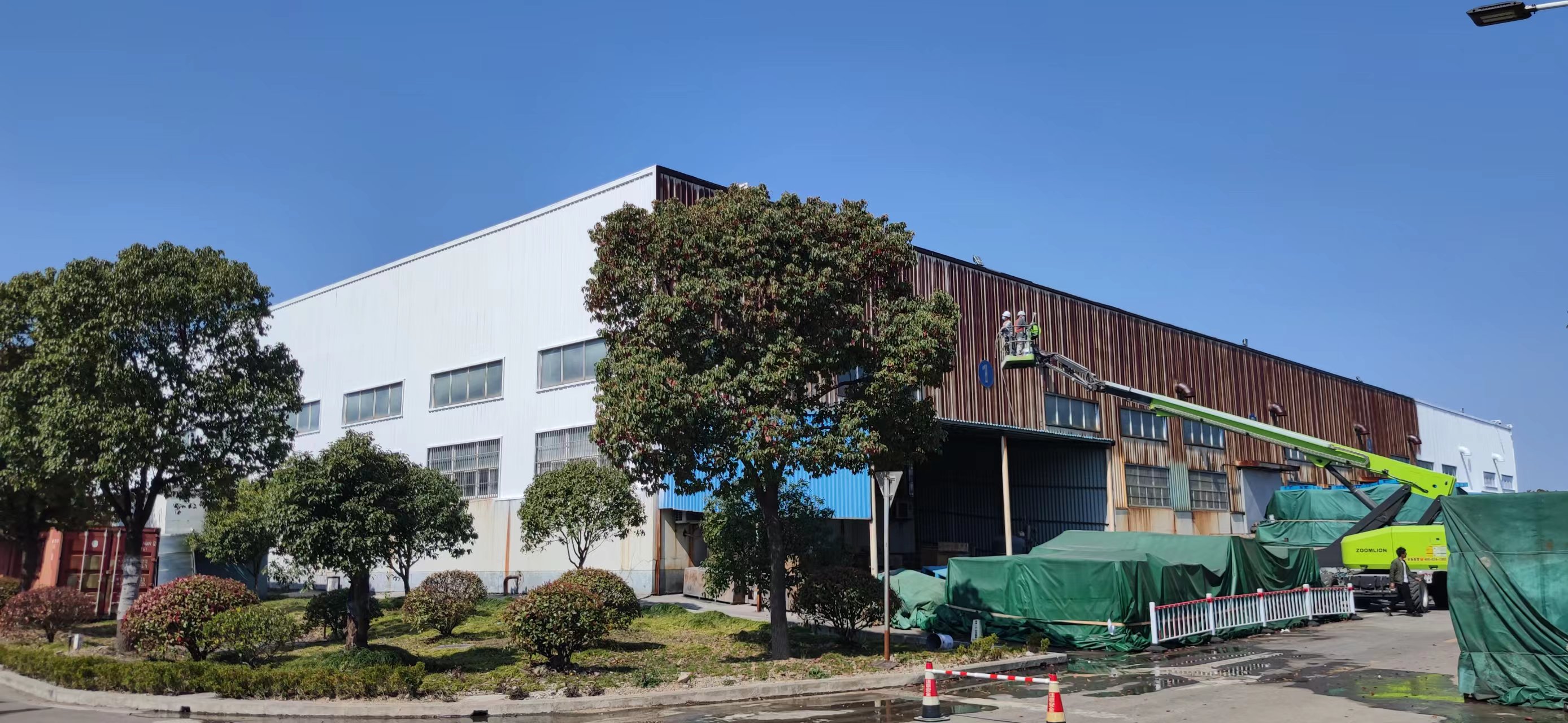 荣盛石化防腐防水施工效果